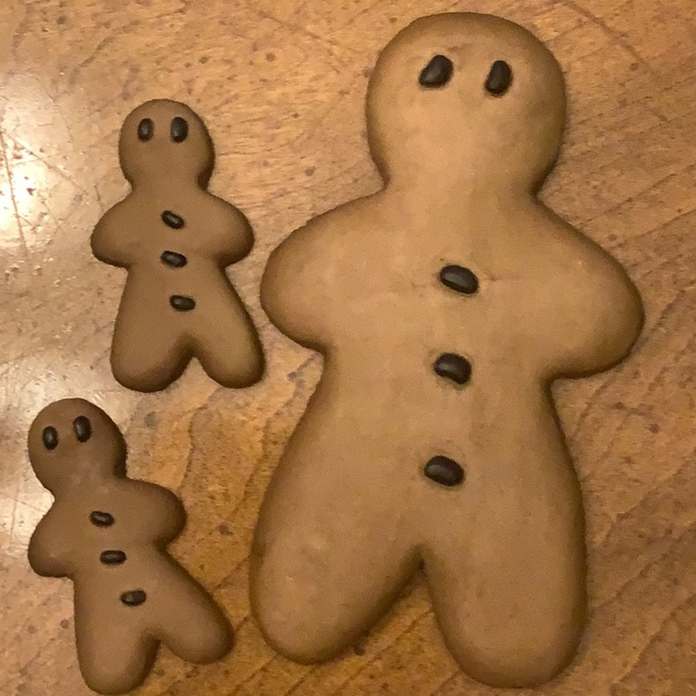 Gingerbread Man Holiday Décor Accent - Brown